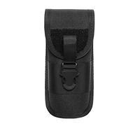 MiOYOOW Étui à Lunettes Tactiques, Boîte Protection pour Lunettes Militaires avec Boucle Pochette de Lampe de Poche Extérieur Portables (7,48''x3,34''x2,36'')