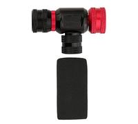 MiOYOOW Gonfleur de Pneu de Vélo CO2, Pompe à Vélo Portable au Dioxyde de Carbone, Outil et Accessoires Gonflable en Aluminium pour Pneus de Vélo de Route et de Montagne