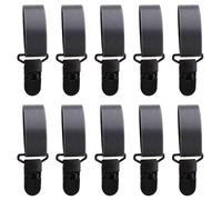 MiOYOOW Lot de 10 Clips Anti-Vent pour Drapeau de Jardin, Bouchons en Plastique pour Drapeau de Jardin en Plastique, pour Poteau de Support, Accessoire pour Extérieur, Cour et Arrière