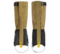 MiOYOOW Lot de 2 Guêtres de Randonnée, Protection de Bottes Portables, Couvre-Jambes de Ski Réglables Imperméables pour la Montagne, la Neige, la Marche, l'escalade et la Chasse