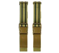 MiOYOOW Lot de 2 Sangle de Jambe Tactique, Courroie de Cuisse Réglables en Nylon, Ceinture de Cuisse Hautement Élastique avec Boucle à Dégagement Rapide pour la Randonnée et la Chasse