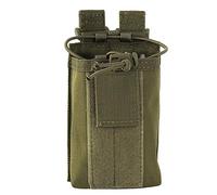 MiOYOOW Poche Radio, Tactique Titulaire Cas Étui Molle Pochette de Ceinture, Étui pour Talkie-Walkie Ceinture résistante, Système Slickstick, Cordon Elastique Réglable