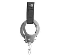 MiOYOOW Porte-Menottes à Boucle Unique, Porte-Menottes à chaîne à dégagement Rapide/Porte-Menottes à charnière pour la Police et Les Forces de l'ordre