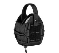 MIOYOOW Porte-Menottes, Étui Tactique pour 1/2 Menottes Molle, Pochette Menotte avec Boucle Réglable, Accessoires Tactique Flexibles, Holster Gadget pour Ceinture