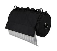 MiOYOOW Porte-Papier Toilette Suspendu, Support de Rangement de Papier Camping, Étui à Papier Toilette de Rangement pour Mouchoirs avec Sangle Latérale pour Camping, Randonnée, Pique-Nique, Maison