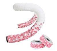 MiOYOOW Rubans de Guidon de Vélo, 2 Rouleaux Ruban Cintre Adhésif, 210×3cm Doux et Respirant, Motif Fleurs de Cerisier, Ruban Antidérapant pour Vélo de Route