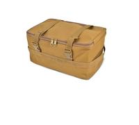 MiOYOOW Sac de Rangement de Camping, Organisateur Tactiques Polyvalents Étanche, Outils de Rangement avec Double Fermeture Éclair et Boucle de Déverrouillage pour Pêche, Randonnée et Excursion