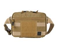 MiOYOOW Sacoche Multifonctionnelle Tactique, Sac Banane MOLLE Étanche, Poche Bandoulière avec Panneau Dorsal Amovible pour la Chasse, la Pêche, la Randonnée, l'escalade et le Cyclisme