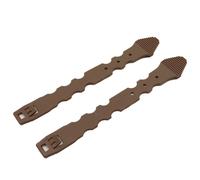 MiOYOOW Sangles Clips Molle Tactiques, Sangles Elastiques, 2 Pcs Accessoires Fixation pour Pochette de Chargeur, Sac à Dos, avec Dégagement Rapide pour Le Tir de Chasse