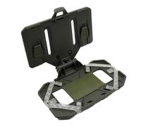 MiOYOOW Support de Téléphone Molle Portable, Titulaire de Phone Plaque Tactique Pliable,Porte pour Téléphones < 8,89 X 17,15 X 1,74cm pour Gilet Tactique