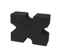 MiOYOOW Support de Tir EVA, Support d'arrow Eva Mousse, Bloc de Fusil Portable, Étanche et Résistant à l'huile, avec Hauteur Réglable pour la Stabilisation des Tirs et l'entraînement à la Visée