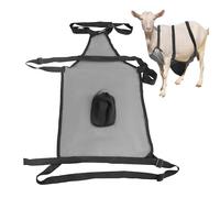 MiOYOOW Tablier Anti-accouplement pour Moutons, Sarrau de Protection Contre la Reproduction, Ceinture Ventrale Réglable pour Chèvres, Jupe Anti-accouplement pour Animaux de Ferme en Plein Air