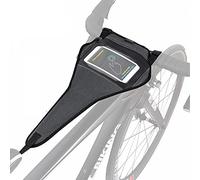 MiOYOOW Trainer Sweat Net, 1x Vélo Route Vélo de Cadre Protecteur Absorbe la Sueur Anti-Transpiration Absorbant Capteur de Sueur avec Pochette de Téléphone de 6,5 "