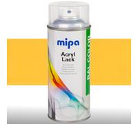 MIPA Acryllack RAL Couleur Farbspray 400ml RAL1023 - VERKEHRSGELB Lackspray Glz.