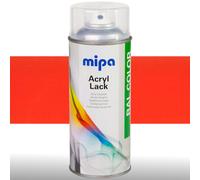 MIPA Acryllack RAL Couleur Farbspray 400ml RAL3020 - VERKEHRSROT Lackspray Glz.