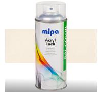 Mipa Peinture Acrylique Ral Color Couleur de Spray 400ml RAL1013 - Pearl