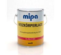 Mipa Peinture Radiateur 2,5Ltr.RAL9010 Blanc, Gilbungsbeständig <120 °C, 180 °C