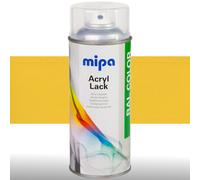 Mipa Peinture Ral Color Couleur de Spray 400ml RAL1021 - Jaune Colza Brillant
