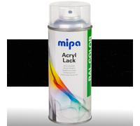 Mipa Peinture Ral Color Couleur de Spray 400ml RAL9005 Noir Profond Brillant