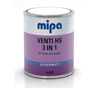 Mipa Venti HS 3 En 1 Alkydharz Bois Vernis Blanc Satiné 750ml Ventilack