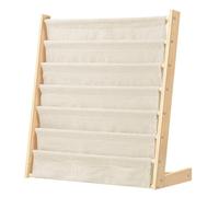 MIPAN ETAGERE - BIBLIOTHEQUE Bibliothèque pour enfants en bois, porte-revues suspendu 75 * 30 * 76 cm Couleur bois d'origine