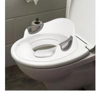 MIPAN.Réducteur de WC bébé enfant - Avec coussin -Antidérapant -37*33*16cm - Max:50kg - Blanc