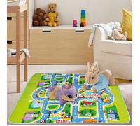 MIPAN. TAPIS DE JEU RECTANGULAIRE POUR ENFANTS TAPIS D'ÉVEIL POUR BÉBÉ POUR LE SALON RECTANGULAIRE 160 X 130 CM