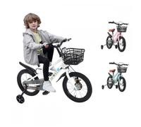 MIPAN.Vélo enfant 16 pouces - Velo enfant 3 ans - Vélo de montagne pour enfants - Vélo pour bébé - Cadeau enfant - Blanc