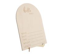 Mipcase 1 ensemble Cadre Photo pour Cadre Multifonctionnel avec Support et Clip Décoration de Naissance et Affichage Artistique des Photos