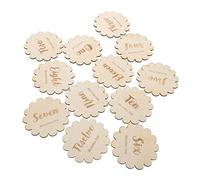 Mipcase 1 ensemble Cartes de Milestone pour Garçon Fille Ensemble de Mois Marqueurs de Mensuelle Vie