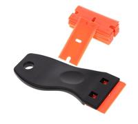 Mipcase 1 Ensemble Ensemble De Lame De Gratte-ci Suppression Grattoir Pour Plaque Chauffante Lames Outil De Grattage De Papier Peint Outil D'enlèvement De Coulis Nettoyage Xoutil Plastique