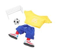 Mipcase 1 Ensemble Jeu de Football à Doigts Ensemble Interactif de Mini Soccer pour Garçon Fille de Table Sportif Éducatif pour Amusement Famille et Développement des Compétences Sociales