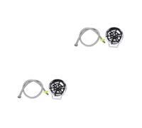 Mipcase 1 Ensemble Rinceur Automatique Inoxydable pour Verres Bouteilles Dispositif de Nettoyage pour Évier de Cuisine Installation Facile Eau