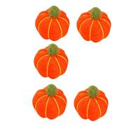 Mipcase 1 Jeu DIY Pumpkin Garland Supplies Handmade Felt Pumpkin Decor Rustic Thanksgiving Hanging Ornaments for Home Party 5 Pièces