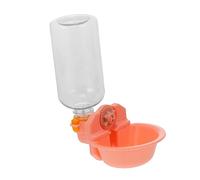 Mipcase 1 Pc Fontaine à Eau pour Chien Chiot Automatique Chat Cage répandre réservoir Water Flask arrosage Bouteille Distributeur d'eau pour Chien Eau pour Animaux de Compagnie Abdos Rose