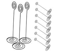 Mipcase 10 Pcs Numéro De Table Numéro De Table Numéro De Table Place Carte Place Carte pour La Fête De Mariage Réception Graduation Restauration Home Photo Photo Office Office Memo Black