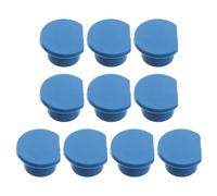 Mipcase 10 Pièces Bouchon pour Bac à Shampoing en Pvc Bleu Joint D'étanchéité, Installation Facile, pour Lavage de Cheveux en Position Allongée pour Personnes Alitées