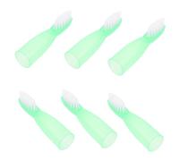 Mipcase 10 pièces Brosse à Dents Portable Souple Usage Unique pour Prison Lot de Mini Brosses sans Plastique Nettoyage Dentaire Doux pour Détenus et de Détention