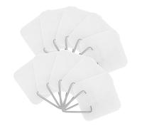 Mipcase 10 Pièces Crochet adhésif pour Cadre Photo à Suspendre au Mur Image des cintres Collants Supports muraux en Assiettes pour Affichage Crochets Photo Plastique