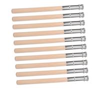 Mipcase 10 pièces Extenseurs Bois pour Crayons Accessoires Art Pratiques pour Écrire et Dessiner Outils de Bureau Compact et