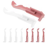 Mipcase 10 pièces Lot de Aiguilles Résistantes pour Machine à Tricoter Manuelle Accessoires Durables Plastique pour Remplacement Facile et Projets de Tricot Polyvalents