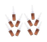 Mipcase 10 pièces Lot de Flacons Vaporisateurs Nasaux Pet et Résistant Bouteille Pulvérisateur Nasal Rechargeable pour Saline et Brume Faciale Format Voyage Portable