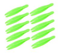 Mipcase 10 pièces Lot de Pinces Plastiques pour Garçon Fille Jouets Éducatifs de Motricité Fine Outils Sensoriels Sûrs pour Entraînement des Compétences Motrices et Exploration Extérieur