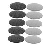 Mipcase 10 pièces Machine Électrique pour Pédicure avec Têtes Abrasives Remplaçables Râpeuse Électrique pour Élimination Rapide des Callosités et Peau Morte Outil Portable pour Soin