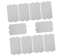 Mipcase 10 pièces Plaque Mica Isolante pour Micro Ondes Résistante à Haute Température Remplacement pour Appareils Électroménagers Protection Thermique Compatible avec Divers Modèles