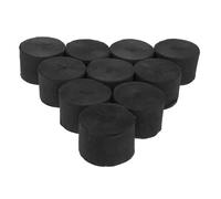 Mipcase 10 Pièces Ruban Décoratif en Papier Crépon Noir pour Décorations de Fête d'anniversaire et Rentrée Scolaire, pour Créer Une Ambiance Festive et Élégante