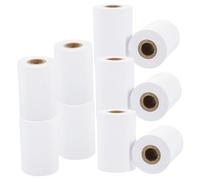 Mipcase 10 rouleaux Papier Thermique Lot pour Imprimante Thermique Caisse Enregistreuse Compatible Usage Professionnel