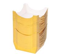 Mipcase 100 Pièces Caissettes à Cupcakes Carrées Standard, Papier | Finition Métallisée, Base Rigide et Démoulage Facile, pour Tea Parties et Ventes de Pâtisserie