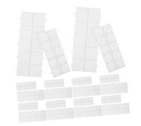 Mipcase 100 Pièces Ruban Adhésif Nano Transparent Bande Adhésive Déchirable Sans Trace pour Fixation Temporaire Bricolage Cuisine et Salle de Bain