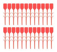 Mipcase 100 Scellés Sécurité Extincteurs Plastique Rouge Verrouillage Goupille Tête Soupape Installation Simple pour Usage Professionnel Incendie